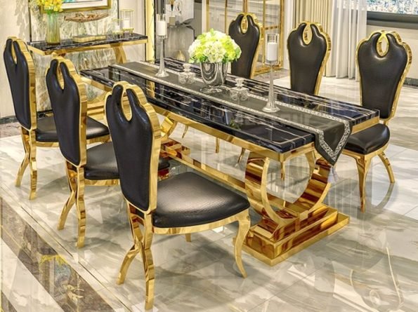 DOUBLE RING DINING TABLE, TWO-RING