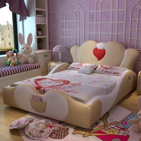 PINK PRINCESS THEM BED