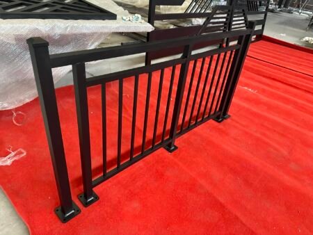 6 Feet Wide 42 Inch High Aluminum Railings