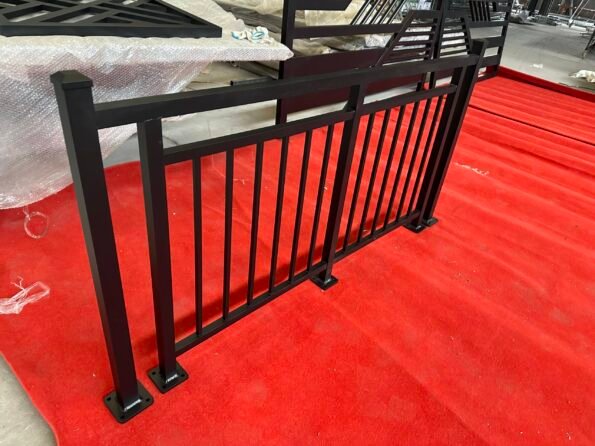 6 Feet Wide 42 Inch High Aluminum Railings