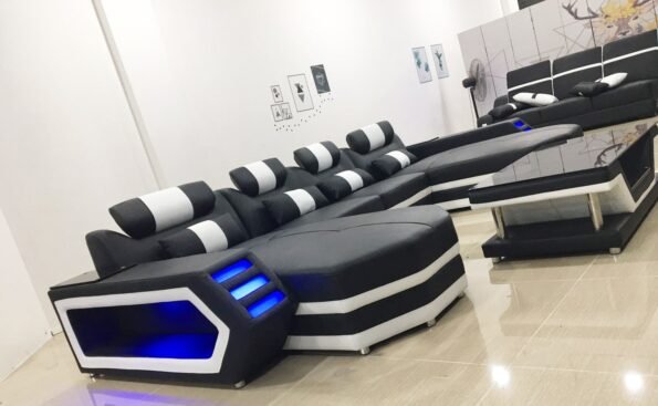 LUXURY DOUBLE CHAISE XL SOFA, Sirius