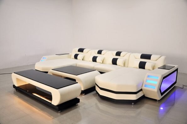 LUXURY DOUBLE CHAISE XL SOFA, Sirius