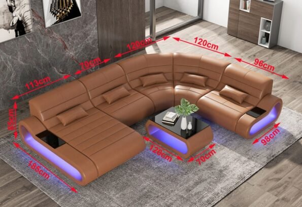 L SHAPED COMFORT SOFA, Prime