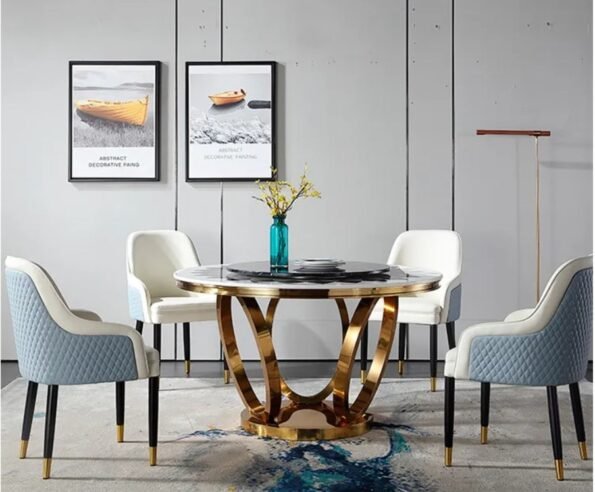 ROUND DINING WITH ROTAING TOP, ROYAL