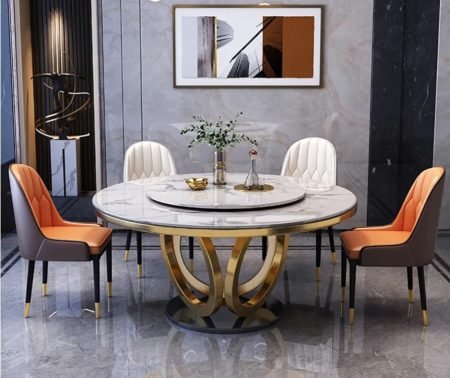 ROUND DINING WITH ROTAING TOP, ROYAL