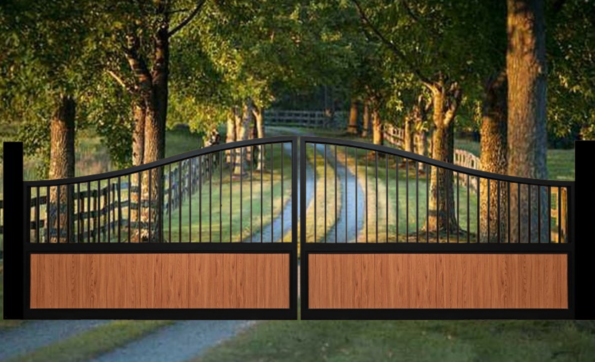 Country Ranch Estate Driveway Gate