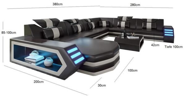 LED SOFA SECTIONAL, Armada