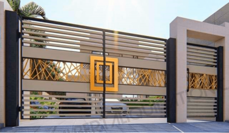 MODERN LUXURY DRIVEWAY GATE